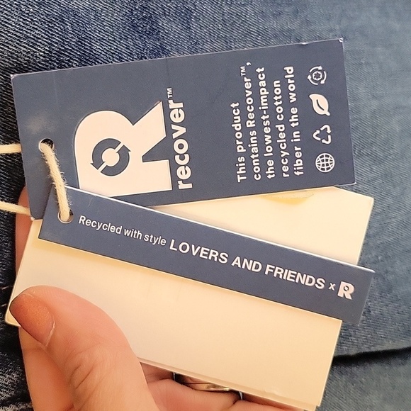 Lovers and Friends Size 23 River Low Rise Flare Jeans NWT - Picture 5 of 9